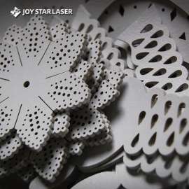 PU leather laser cutting hollowing